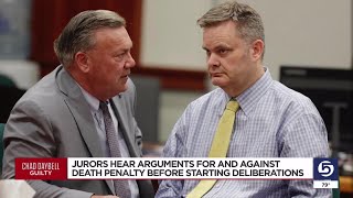 Jurors hear arguments for and against death penalty in Chad Daybell trial