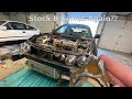 Daily driver turbo integra  stock b18 to blown up b18 in one