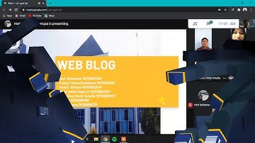 PRESENTASI WEB BLOG