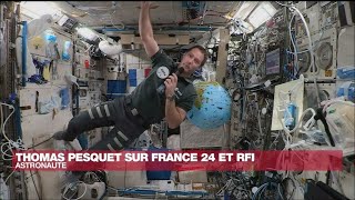 Exclusif : depuis l'ISS, Thomas Pesquet accorde un entretien à RFI et France 24 • FRANCE 24