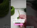 Crochet Lily Pistil | Perfection is in the Details | How I make a Realistic Crochet  Flower #shorts