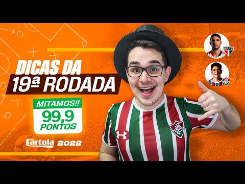 DICAS #19 RODADA | CARTOLA FC 2022 | BORA MITAR DE NOVO!!