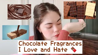 Chocolate Fragrances! My Best and Worst 