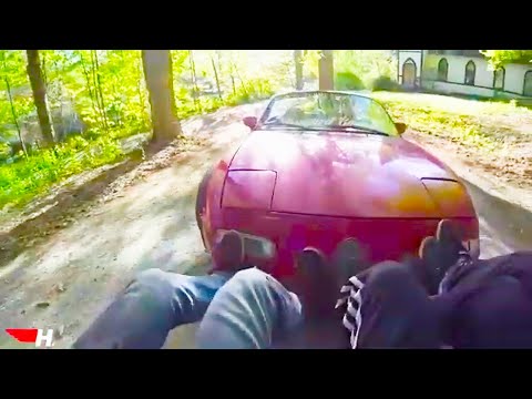 This could have ended with broken legs