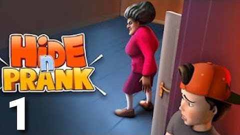 Hide n Prank - Miss T Gameplay Walkthrough Part 1 (ios Android)
