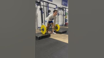 Banded B-Stance Trap Bar Deadlift