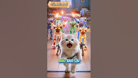 ⚡ Đồ Chơi Của Bố Sống Dậy Và Rượt Đuổi Bé Mèo! 😱