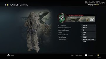 [Ghosts Wii U] Fill Lobby with Matched Players + Bot Party Options Mods