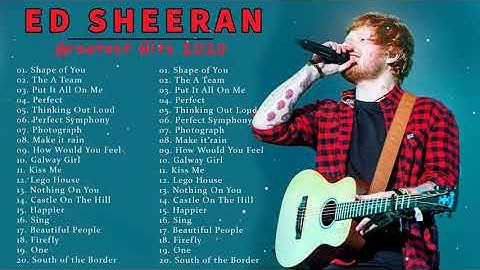 에드 시런 BEST 20곡 좋은 노래모음 - Best Songs Ed Sheeran