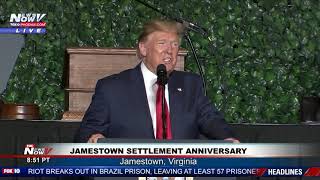 AMERICA IS #1: President Trump Remarks In Jamestown, Virginia