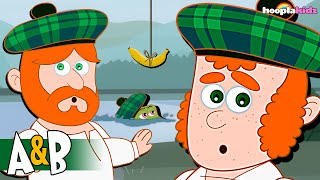 The Adventures of Annie and Ben Show | LOCHNESS, SCOTLAND - Episode 15 |  HooplaKidz