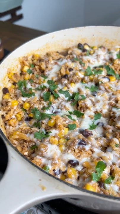 Cheesy Mexican Beef Rice YouTube cheesy-mexican-beef-rice-youtube