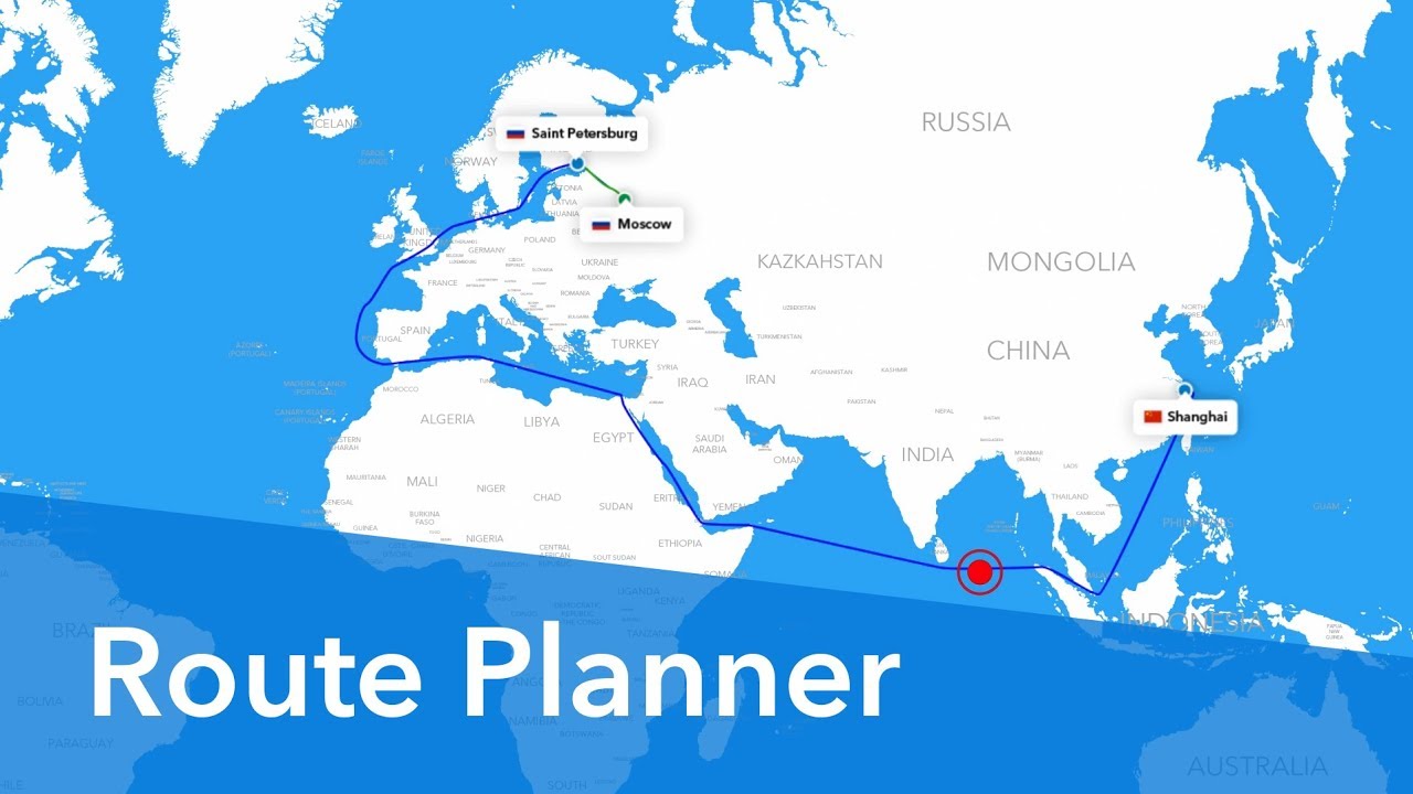 Routing plan. Route Plan. Searates. Australia Route.