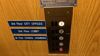 Central/Adams Residential-Style Hydraulic Elevator at the Burton City Hall, Burton, MI