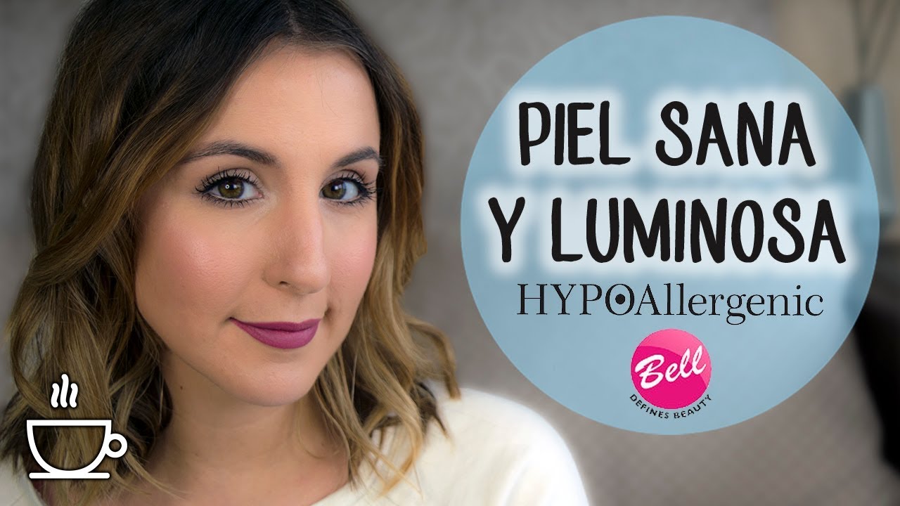 Look de maquillaje piel sana y luminosa - Hypo de Bell - Tutorial de una sola marca