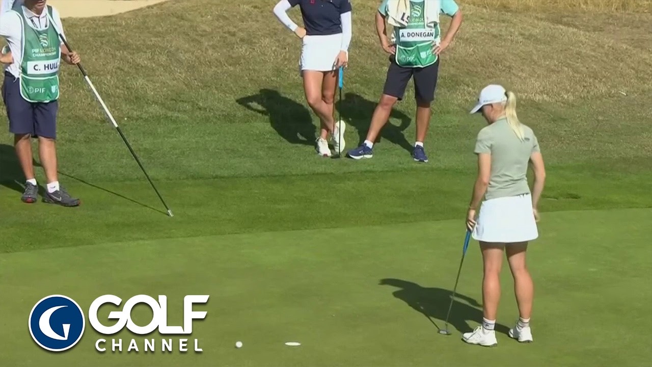 Highlights: Hull four-putts late as Huang, 17, eagles last to win on LET | Golf Channel
