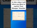 Reprint Post Charges Voucher | #shorts #ytshorts #trending #viralvideo #ids #hotel #viralshorts