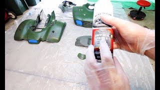 How To Paint ATV Plastics