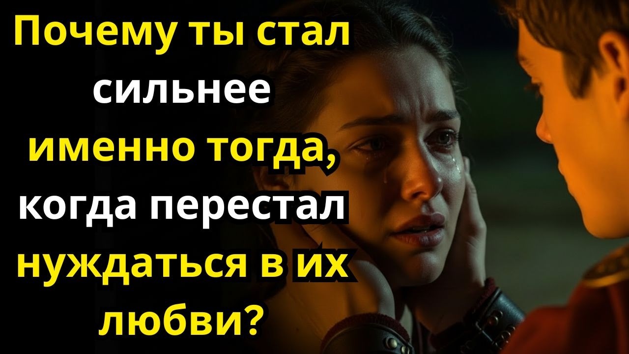 Ты стал сильнее, когда перестал нуждаться в их любви — вот почему | Стоицизм
