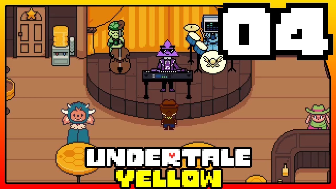 Let's Play Undertale Yellow Blind (Part 4) Honeydew Resort YouTube