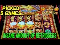 Retrigger insanity on dancing drums explosion slot gold drum bonus  las vegas slots  resorts world