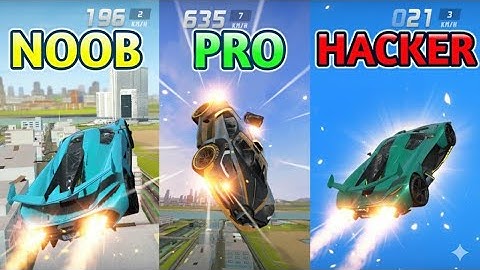 NOOB VS PRO VS HACKER 🤯| Extreme Car Driving Simulator New Update 🔥