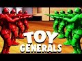 Attack Of The RED ARMY MEN! - Toy Generals Gameplay