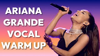 Vocal Warm Up for Ariana riffs, runs & high notes!