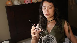 ASMR 💗 Fluffy Mic Massage/Scratch/Comb