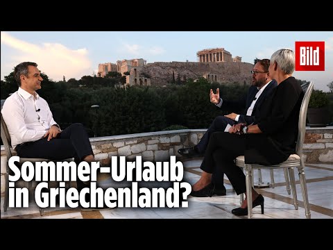 Griechenlands Premier hat gute Nachrichten für deutsche Urlauber | Exklusiv-Interview