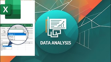 Comment ajouter un menu déroulant dans une cellule Excel ?