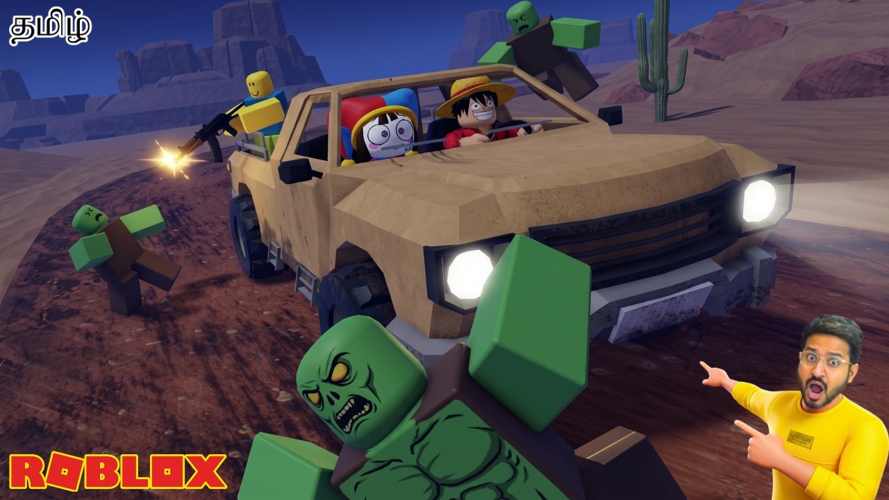 Roblox Mad Road Funny Survival Gameplay in Tamil | Earth Gamer