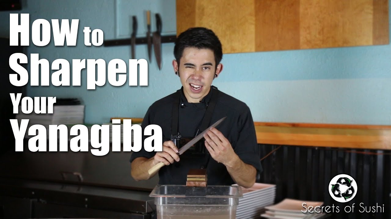 How to Sharpen Your Yanagiba | Secrets of Sushi