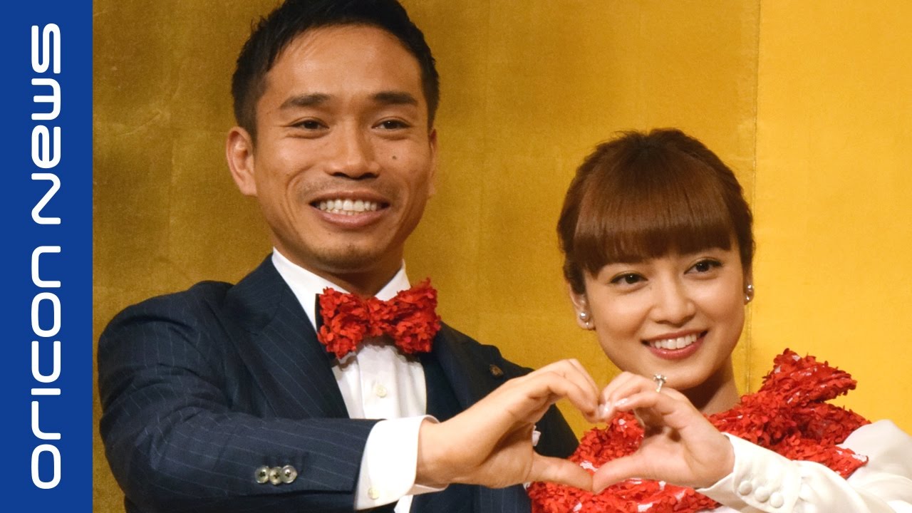 長友佑都 平愛梨が来年1 29結婚 イブ会見で 本当に幸せです Oricon News