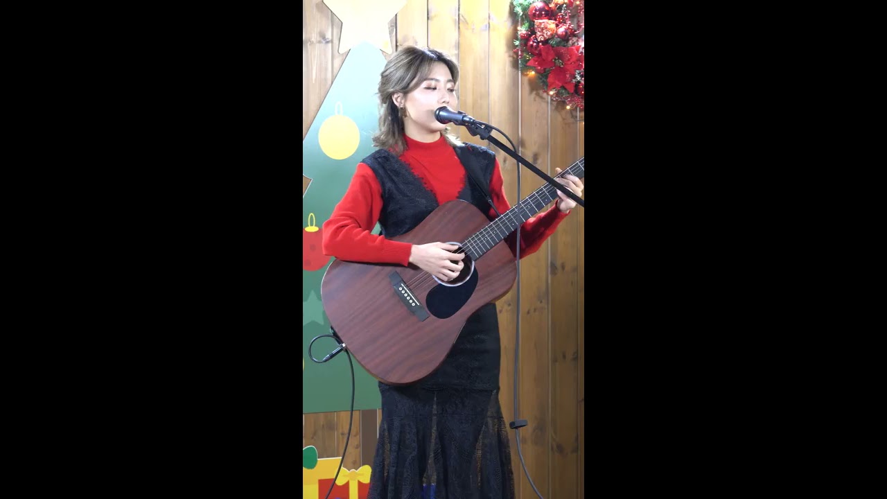 [4K] 스텔라장(Stella Jang) - La Vie En Rose (171223 캐롤버스킹)