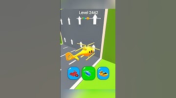 Lvl-2442 Shape shifting games #shorts #short #gaming #shapeshifting