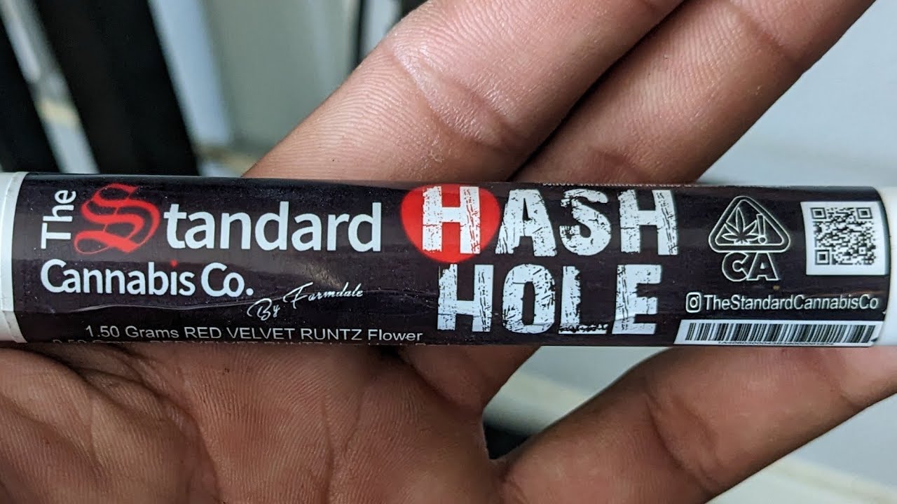 The Standard Cannabis Co. HASH HOLE Review 🔥 - YouTube
