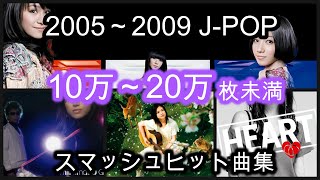 【05～09年】CD売上10万～20万枚未満のJ-POP集 by あらあらー 82,404 views 1 year ago 9 minutes, 4 seconds
