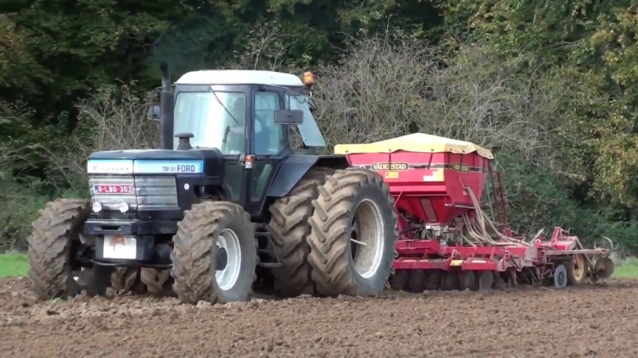 Landb. Focke - Lasne - 2x  Ford TW-30 - Ford 8730 - Väderstad Rapid 400 P