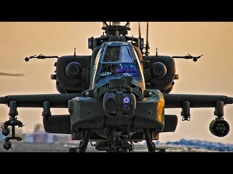 აპაჩე.  თუ დაინახე გაიქეცი.... Apache Helicopters In Action • Combat Footage