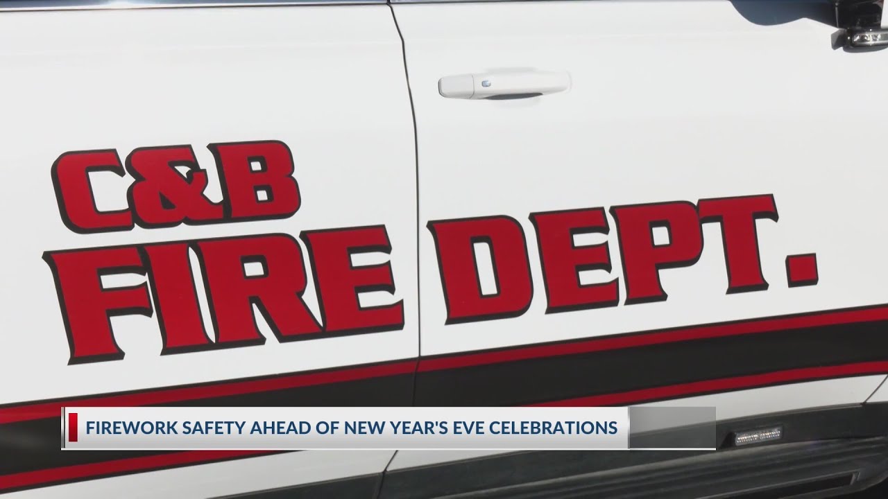 Firework safety ahead of New Year's Eve celebrations