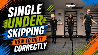Single Under Skipping - How To Do It Correctly