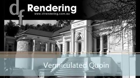 DF Rendering - Vermiculated Quoin