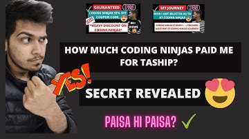 How much Coding ninjas paid me for TASHIP (Intenship)| How to apply | Full procedure | #codingninjas