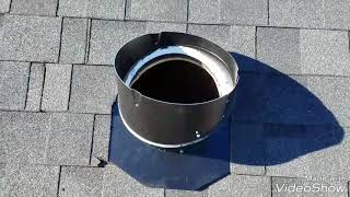 How to install a Whirly bird attic turbine vent.
