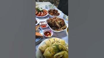 cỗ cưới phố Cổ Biển Động Lục Ngạn Bắc Giang quê hương tôi