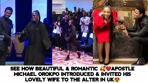 SEE HOW BEAUTIFUL & ROMANTIC 🥰❤APST MIKE OROKPO INTRODUCED & INVITED HIS WIFE TO THE ALTER 😍