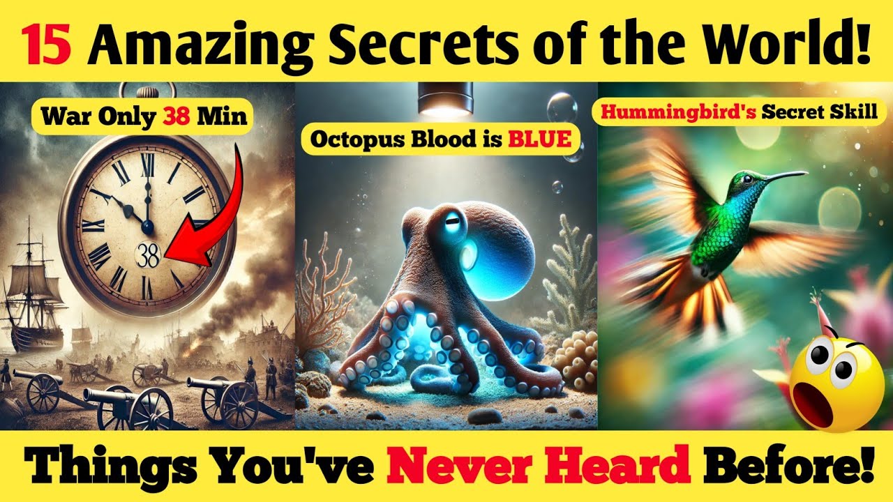 15 MindBlowing Facts You Never Knew! ๐ watchrf YouTube 15 MindBlowing Facts You Never Knew! ๐ watchrf YouTube