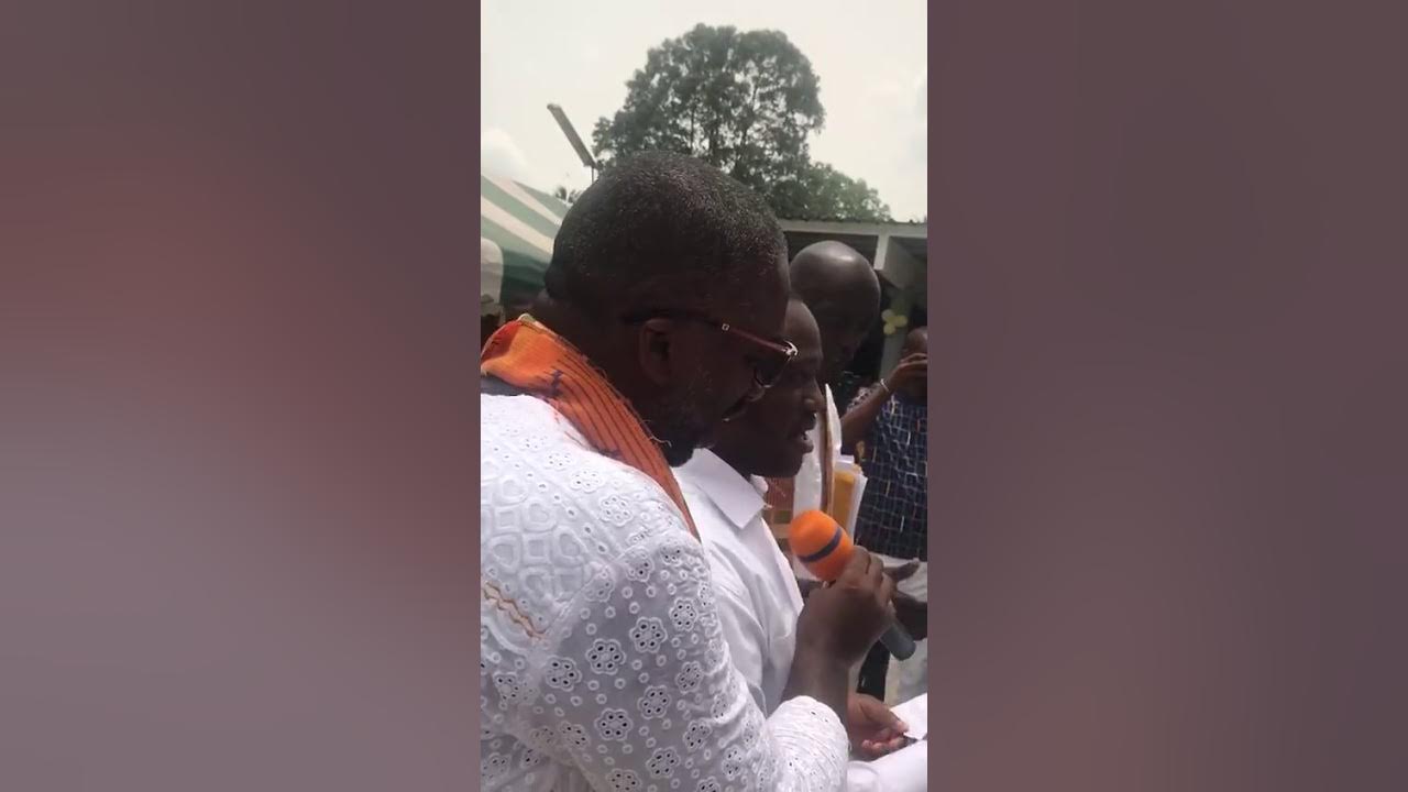 2020 Soro communie à l'Eglise sainte Thérèse de Marcory à l'occasion