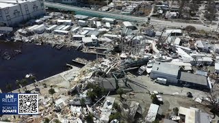 Woman describes riding out Hurricane Ian on Ft. Myers Beach